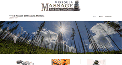 Desktop Screenshot of missoulamassageandbodycareclinic.com